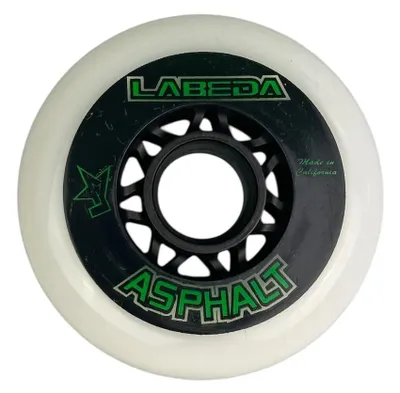 Image de Labeda Wheel Gripper Asphalt, roues pour roller hockey, outdoor, 76 mm, naturel/noir, 1 pièce
