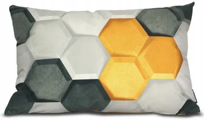 Zdjęcie produktu dla Geronimo | Poduszka dekoracyjna - 60x40 cm - Kolorowa - Zdejmowana poszewka - Można prać w pralce - Nadruk sublimacyjny - Antyalergiczna