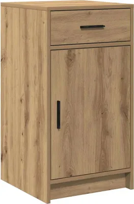 Image de Buffet vidaXL en chêne Artisan 40 x 40,5 x 75 cm, aggloméré