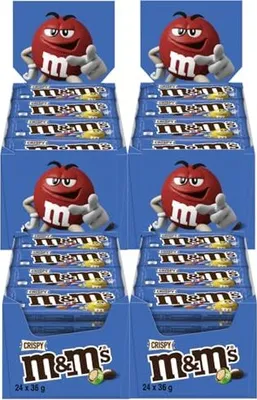 Produktbild von M&Ms Crispy 4x 24x 45g