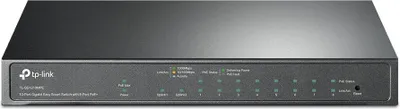 Produktbild von TP-Link 10-ports 1210 managed PoE smart switch