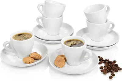 Produktbild von SÄNGER Espressotassen Set New Port 12 teilig für 6 Personen