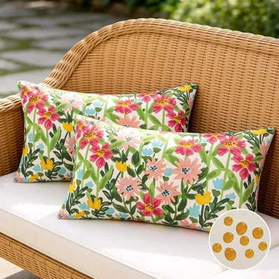 Produktbild von Kissenbezüge 30 x 50 cm, 2er Set, wasserdicht, für Outdoor