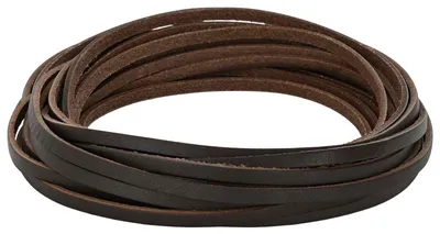 Produktbild von vidaXL Lederriemen 1 Dunkelbraun 500 x 0,3 cm Leder