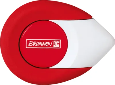 Image de BRUNNEN 102915223 Gomme 2 en 1 rouge