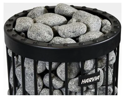 Produktbild von Saunasteine 15 kg rund für Saunaofen, Finnische Saunasteine 5-10 cm