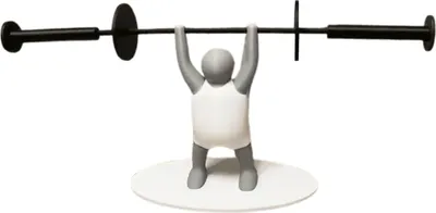 Produktbild von Toilettenpapierhalter für Gewichtheber, 3D-gedruckter Toilettenpapierhalter mit Langhantelheber, Geschenk für Fitness-Enthusiasten, Toilettenpapierhalter für Badezimmerdekor