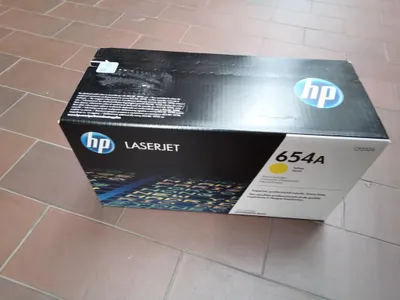 Produktbild von HP 654A Gelb Original LaserJet Tonerkartusche, 15000 Seiten, Gelb, 1 Stück(e)