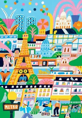 Immagine prodotto di Pieces & Peace - Puzzle «Parigi è magica» - 1000 pezzi