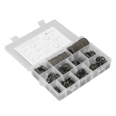 Obrázok produktu pre Podložka olejového tesnenia, Súprava olejových podložiek, Tesnenie vypúšťacej zátky oleja, Lepená podložka tesnenia, Tesnenie oleja, Tesniaca podložka