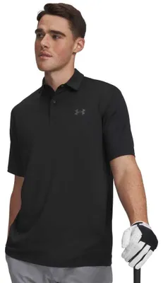 Produktbild von Under Armour Matchplay Kurzarm-poloshirt Schwarz 4XL / Regular Mann Schwarz 4XL