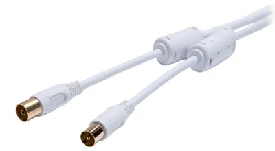 Image de VIVanco™Câble d'antenne coaxial en ferrite, 100 dB