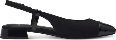 Produktbild von MARCO TOZZI Damen Slingpumps Blockabsatz Schnalle Slingback 2-29400-42, Größe:41 EU, Farbe:Schwarz