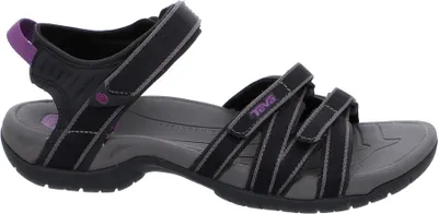 Produktbild von Teva Tirra Damen Trekkingsandalen Schwarz, 1.5 cm Absatz, Vegan, Spider-Original-Laufsohle, Universal Strapping System