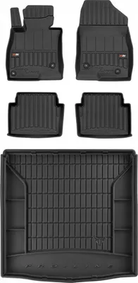 Obrázok produktu pre Sada 3D gumových rohoží Mazda 3 3 Sedan 2013–2018 g