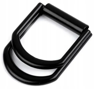 Produktbild von Stoklasa Gürtelschnalle 20 mm Metall Schwarz Dekorativ