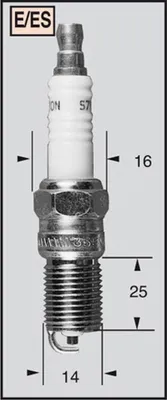 Produktbild von Champion Zündkerzen Zündanlage Oe031/T10