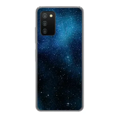Produktbild von MuchoWow® Handyhülle Schutzhülle Hülle für Samsung Galaxy A03s Galaxie - Nacht - Galaxie - Jungen - Mädchen - Kinder Silikon Softcase Handy Hülle - Schutz