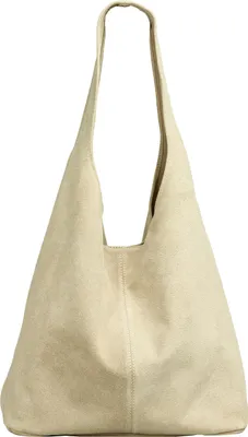 Produktbild von Caspar große Damen Wildleder Tasche Hobo Bag Shopper - CLASSIC LINE - Modell No.767 -  Italy