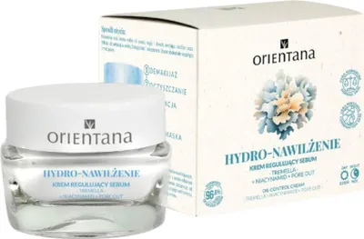 Immagine prodotto di ORIENTANA Crema Idro Idratante Sebo Regolatrice TREMELLA Niacinamide Pore out, 50 ml