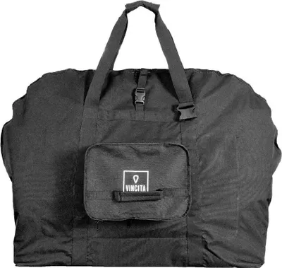 Image de Sac de voyage pliable pour vélo Vincita B132f 16 pouces, noir, taille unique