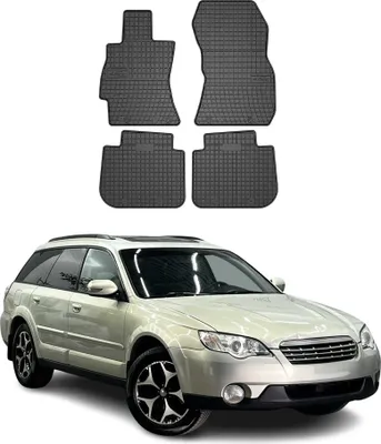 Produktbild von 2003-2009 Subaru Outback Fußmatten TPE Schwarz 4 tlg