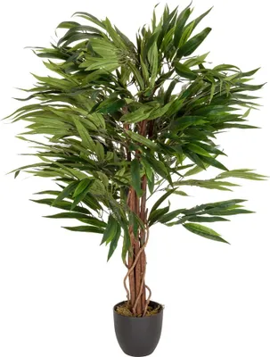 Obrázok produktu pre hjh OFFICE Umelá rastlina MANGO Umelá rastlina Mango Výška 130,0 cm Dekorácie