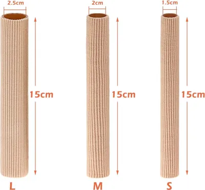 Produktbild von Cool-i ® Soft-Zehenschutz, Finger und Zehenschutz, Silikon Finger und Zehenschutz Schlauchbandage, Gel（L2,5cm）