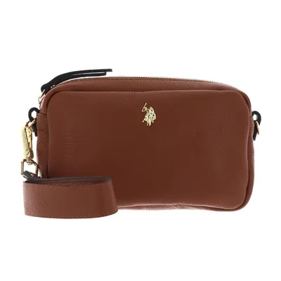 Produktbild von U.S. POLO ASSN. Leder Umhängetasche Arlington Crossbody Tan braun