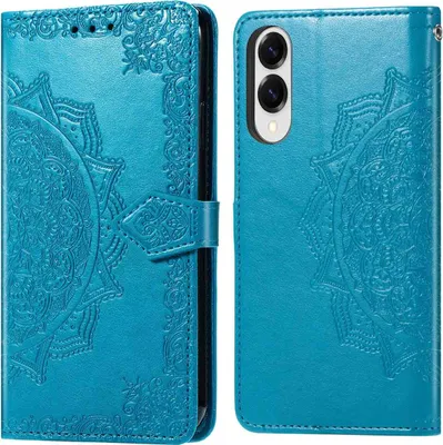 Produktbild von imoshion Mandala Klapphülle Samsung Galaxy S25 Edge - Türkis