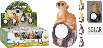 Immagine prodotto di Lampada solare a LED per animali da giardino 11 cm