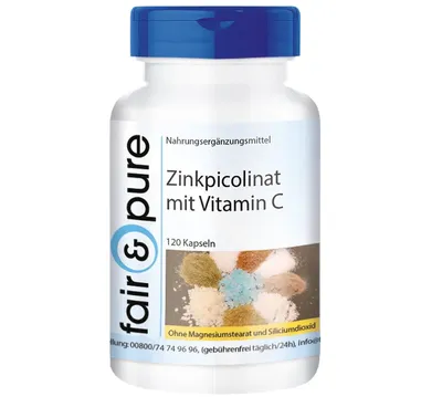 Produktbild von Zink 15mg mit Vitamin C