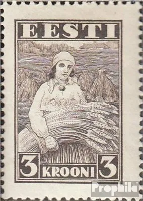 Produktbild von Briefmarken Estland 1935 Mi 108 (kompl.Ausg.) gestempelt Schnitterin