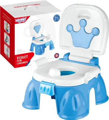 Immagine prodotto di WOOPIE Primo vasino per bambini con musica 3in1 Sedia a gradini