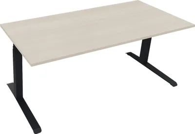 Produktbild von Sitz-/Stehtisch Kufe Doppels. Quad. B1800xT800xH645-1275 an/Akazie