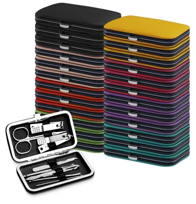 Productafbeelding van Manicure Set met Rvs Nagelknippers en Pedicure Kit