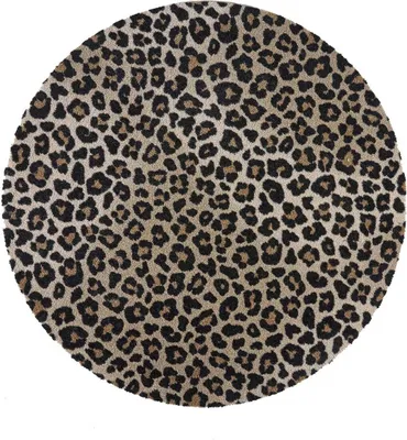 Produktbild von MD Entree Universal | Teppichläufer - Wohnzimmerteppich - Eingangsmatte,Motiv:safari beige;Größe:Ø 100 cm