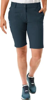 Zdjęcie produktu dla VAUDE Spodenki Wo Farley Stretch II, kolor ciemnomorski, rozmiar 46