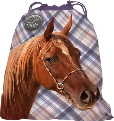 Produktbild von Nice and Pretty Turnbeutel Gymnastikbeutel Pferd - 36 x 44,5 cm