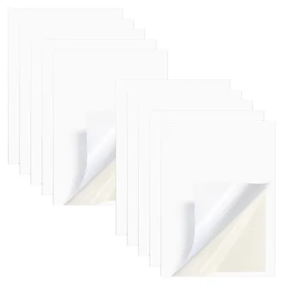 Obrázok produktu pre Obojstranné, samolepiace fólie formátu A4, priehľadné, 10 kusov, vhodné na kreatívne projekty
