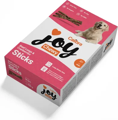 Produktbild von Calibra Joy Dog Chewy Sticks Rind Und Blaubeer 50Uds 700Gr