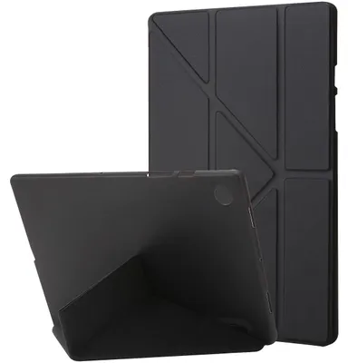 Produktbild von Mobigear Origami Klapphülle für Samsung Galaxy Tab A9 Plus (2023) - mit Standfunktion Schwarz
