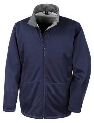 Produktbild von Result Core Herren Softshell-Jacke, 3-lagig FK603 (3XL) (Marineblau)