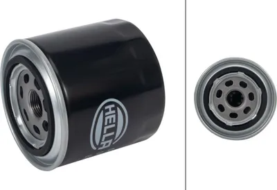 Produktbild von Ölfilter einfach anschraubbar Ø 93 mm HELLA passend für u.a. HONDA CIVIC