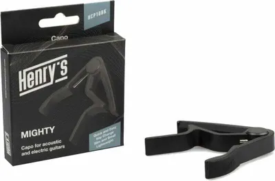Produktbild von Henry's HCP10BK Kapodaster für Akustikgitarre