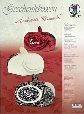 Produktbild von URSUS Geschenkboxen "Hochzeit Klassik"