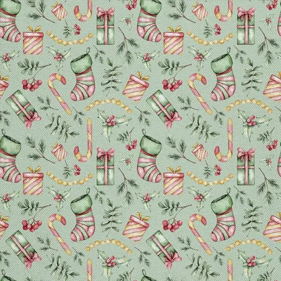 Produktbild von OUTDOOR DEKOSTOFFE OXFORD - Motiv Weihnachtsferien | DX1890