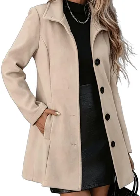 Productafbeelding van Currero Winterjas Dames Abrikoos XXL