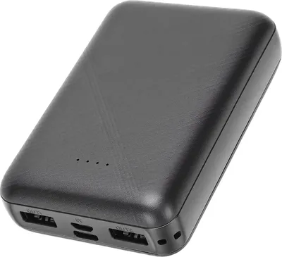 Obrázok produktu pre Vyhrievaná vesta Batéria 2,1 A Prenosná nabíjateľná 20000 mAh Powerbanka do bundy Výstup MicroUSB USB TYPE C Čierna