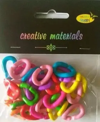 Immagine prodotto di Perline di plastica 15x25mm 21g